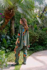 Calça Elástico Jacaré Verde