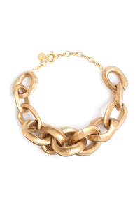 Colar Oyster Dourado