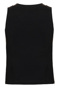 Sleeveless Top Roma Ponto Black