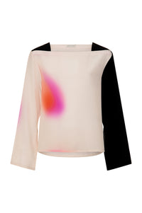 Blusa Modernista Pinks and Dots