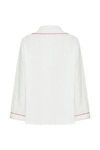 Vest de Linho Off com Vivo
