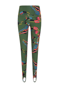 Legging Pézinho Jacaré Verde