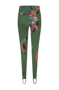 Legging Pézinho Jacaré Verde