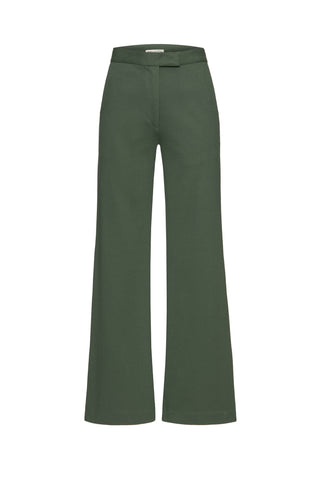 Calça Flare 70's Verde Musgo