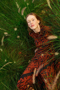 Sônia Ondas Tigre Dress