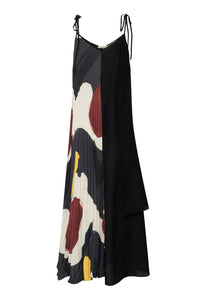 RG Print Modernist Pleated Dress