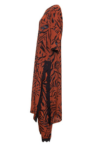 Sônia Ondas Tigre Dress