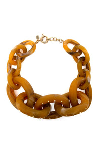 Caramel Link Necklace