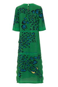Sonia Ondas Green Alligator Dress