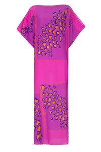 Caftan Jacaré Rosa